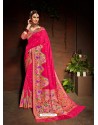 Rani Designer Paithani Silk Sari