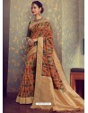 Multi Colour Designer Party Wear Sari