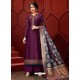 Deep Wine Designer Palazzo Salwar Suit