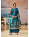 Blue Designer Palazzo Salwar Suit