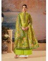 Green Designer Palazzo Salwar Suit