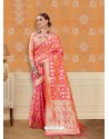 Rani Classic Wear Embroidered Designer Silk Sari
