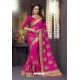 Rani Heavy Embroidered Designer Blooming Georgette Sari