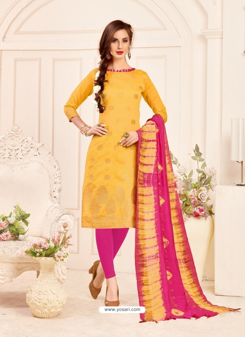 yellow salwar kameez designs
