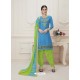 Blue Embroidered Punjabi Patiala Suits