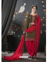 Mehendi Designer Embroidered Punjabi Patiala Suits