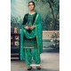 Teal Embroidered Punjabi Patiala Suits