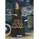 Black Heavy Embroidered Designer Sharara Suit