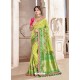 Green Dolla Pure Viscos Embroidered Party Wear Saree