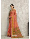 Multi Colour Designer Silk Party Wear Sari