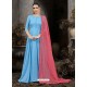 Blue Designer Party Wear Gown for Girls