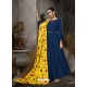 Navy Blue Designer Party Wear Gown for Girls