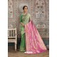 Green Designer Fancy Silk Party Wear Sari