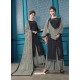 Black Designer Flex Cotton Palazzo Salwar Suit