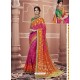 Rani Designer Georgette Party Wear Sari