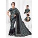 Grey Designer Party Wear Fancy Sari