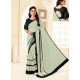 Taupe Fancy Designer Party Wear Lycra Sari