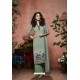 Olive Green Designer Crepe Digital Printed Palazzo Salwar Suit
