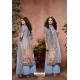 Blue Designer Crepe Digital Printed Palazzo Salwar Suit