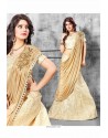 Gold Latest Designer Silk Lehenga Choli