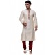 Amazing Off White Silk Kurta Pajama