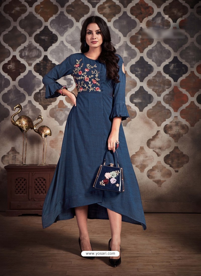 Ladies Party Wear Fancy Kurtis at Best Price in Bisauli - Manufacturer and  Supplier