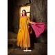 Yellow Embroidered Designer Anarkali Suit