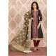 Carbon Elegant Look Designer Churidar Salwar Suit