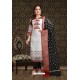 Off White Trendy Latest Designer Churidar Salwar Suit