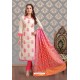 Off White Trendy Latest Designer Churidar Salwar Suit