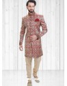 Multi Colour Readymade Indowestern Sherwani For Men