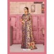 Navy Blue Designer Classic Wear Silk Sari