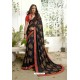 Carbon Designer Heavy Georgette Casual Wear Sari