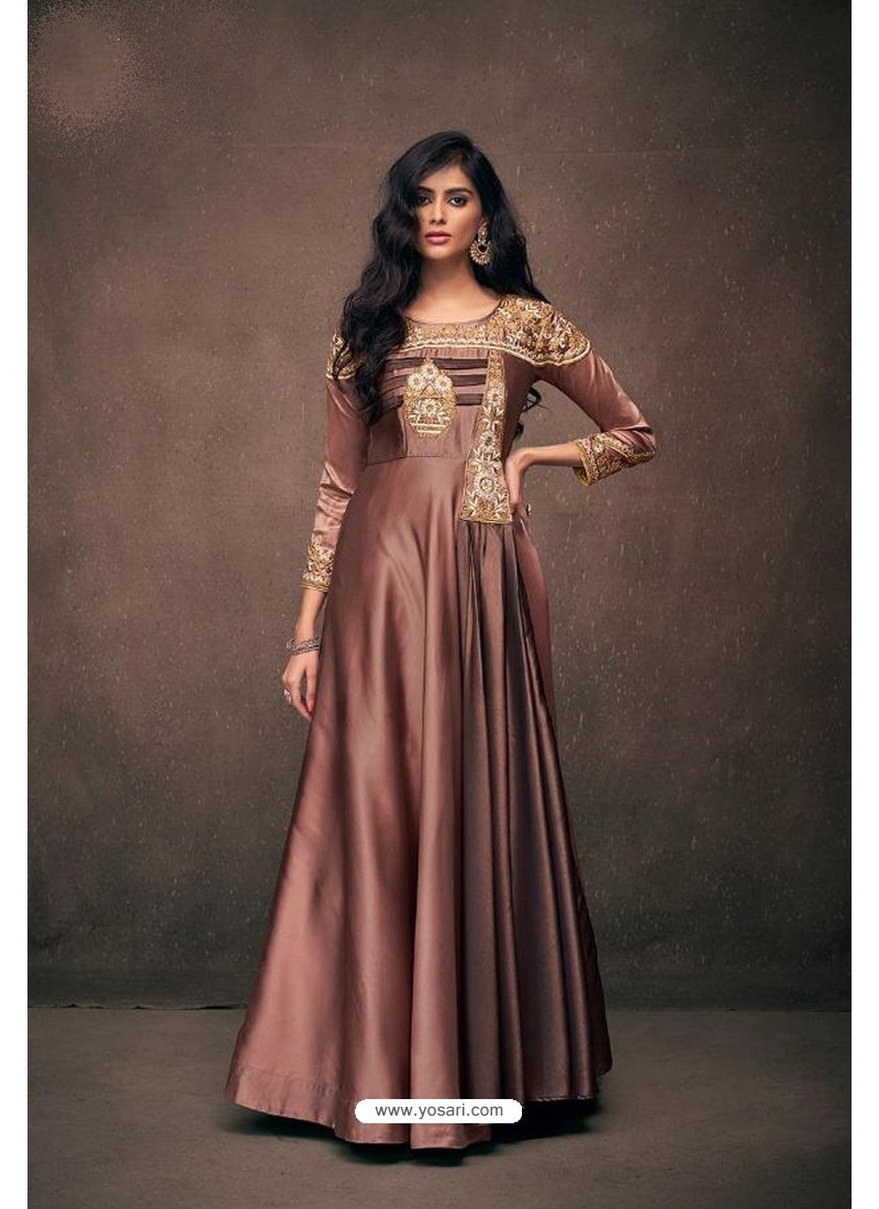 Cocktail Party Indo Western Designer Gown | Wedding Shaadi Wear