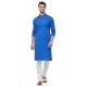 Dark Blue Readymade Kurta Pajama For Men