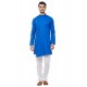 Dark Blue Readymade Kurta Pajama For Men