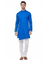 Dark Blue Readymade Kurta Pajama For Men