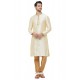 Off White Readymade Kurta Pajama For Men