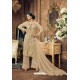 Gold Heavy Festival Wear Net Palazzo Suit