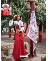 Crimson Designer Ethnic Wear Rajasthani Style Lehenga Choli