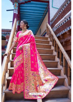 Rani Designer Party Wear Silk Sari