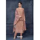 Old Rose Designer Heavy Foux Georgette Salwar Suit