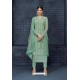 Olive Green Designer Heavy Foux Georgette Salwar Suit