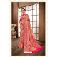 Fuchsia Designer Banarasi Silk Classic Wear Sari