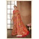 Multi Colour Designer Banarasi Silk Classic Wear Sari