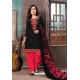 Black Designer Embroidered Punjabi Patiala Suit