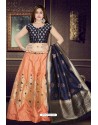 Orange Exclusive Monopoly Designer Readymade Lehenga Choli