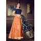 Orange Exclusive Monopoly Designer Readymade Lehenga Choli