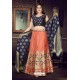 Orange Exclusive Monopoly Designer Readymade Lehenga Choli