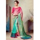 Multi Colour Designer Printed Casual Georgette Sari